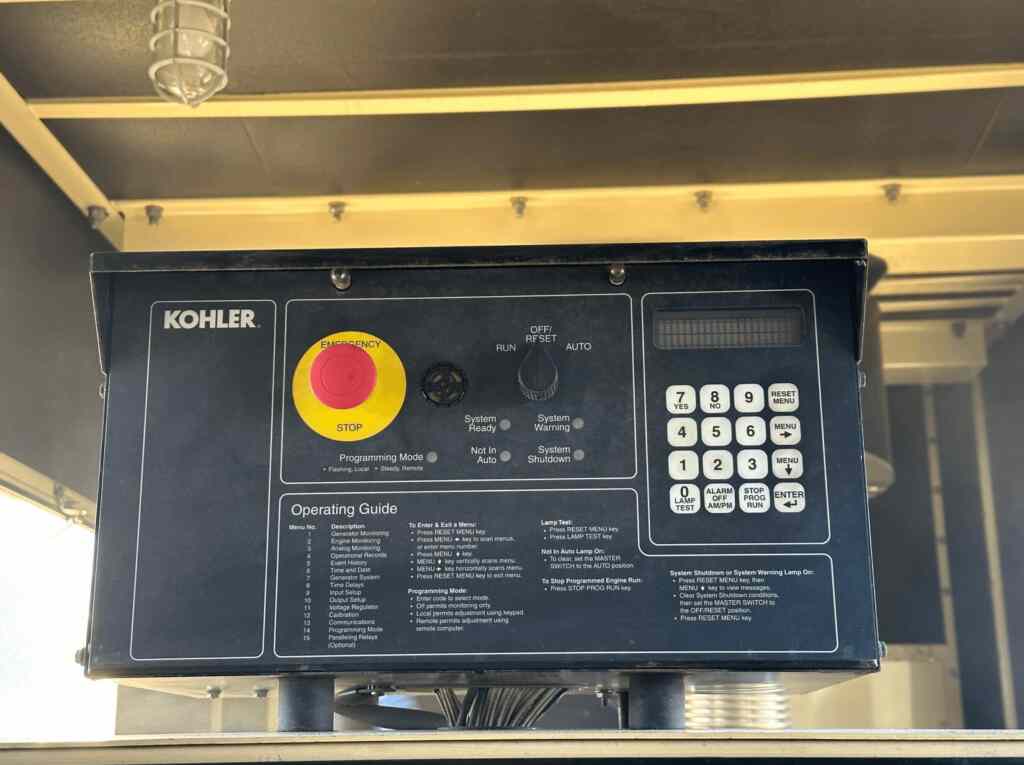 Kohler 500REOZVB Standby Diesel Generator - Tier 2